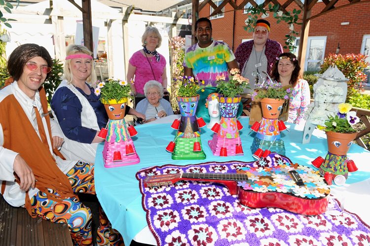 In full bloom – Suffolk care homes compete in regional flower festival